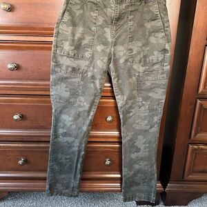 CAbi Olive Camouflage Pants